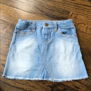 Cat and Jack Jean skirt size extra small